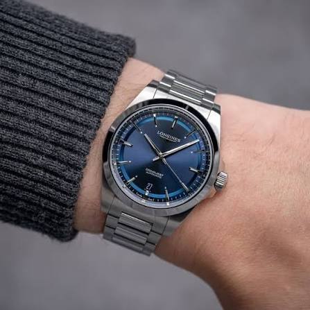 Longines Conquest 38mm Blue Dial Men's Watch - L3.720.4.92.6