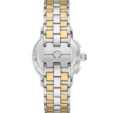 Tory Burch the Tory Dual Tone Ladies Chronograph Watch- TBW1052