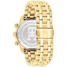 Tommy Hilfiger Stainless Steel Bracelet Blue Dial Men's Watch - 1792158