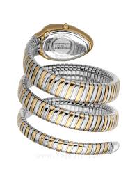 Just Cavalli Snake Design Dual Tone Watch For Women- JC1L224M0065