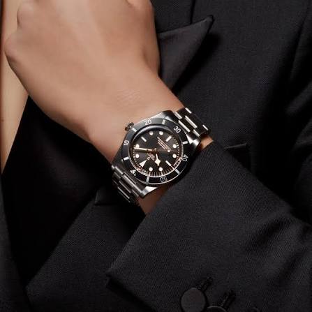 Tudor Black Bay 54 Black Dial 37mm Men's Watch - M79000N-0001