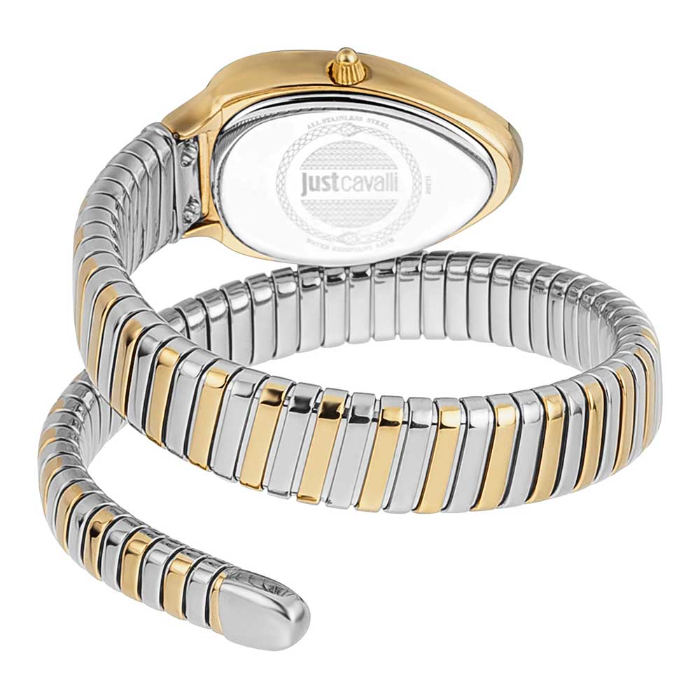 Just Cavalli Signature Snake Design Ladies Watch- JC1L208M0065