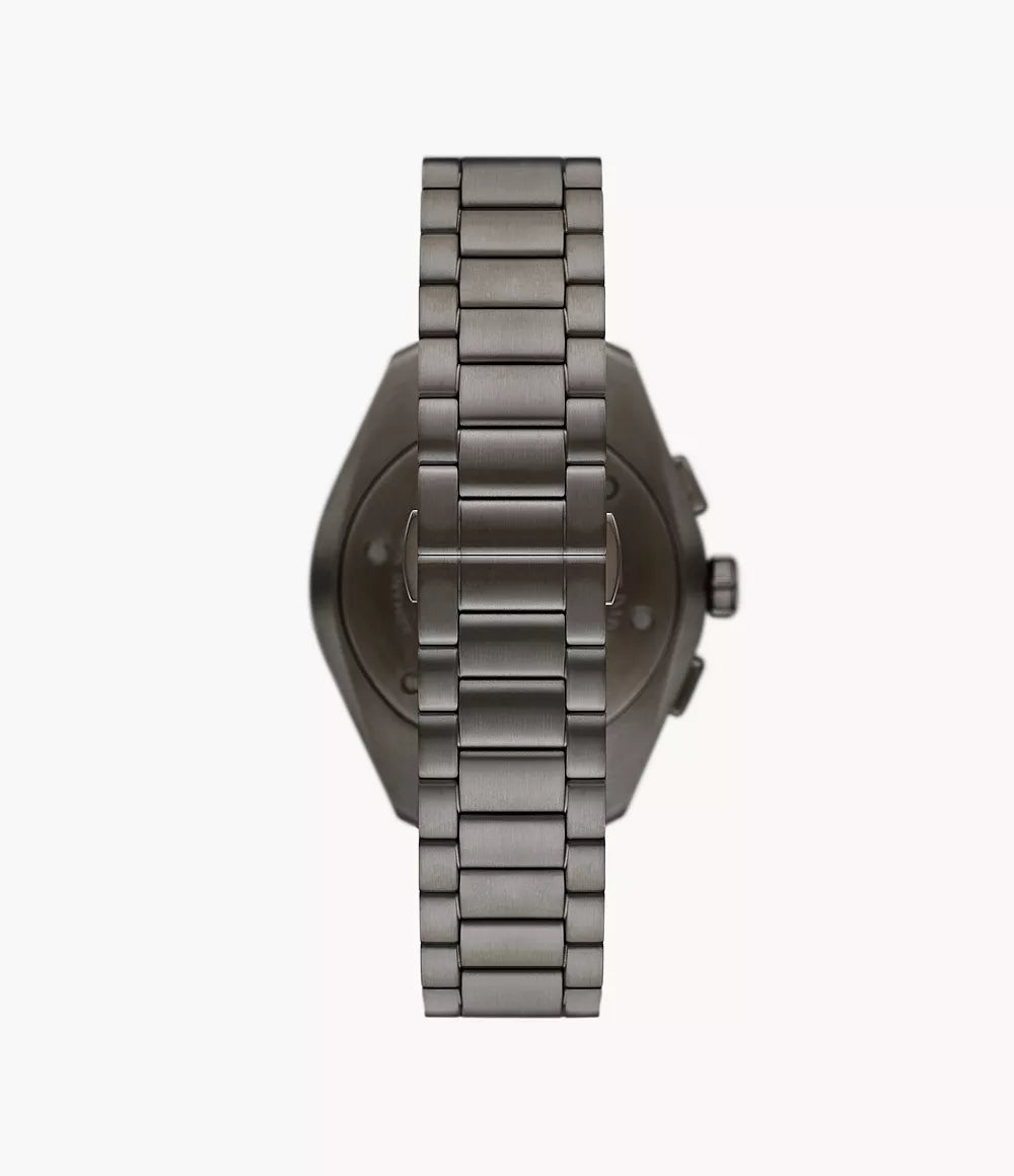 Emporio Armani Gunmetal Blue Dial Men's Chronograph Watch- AR11481