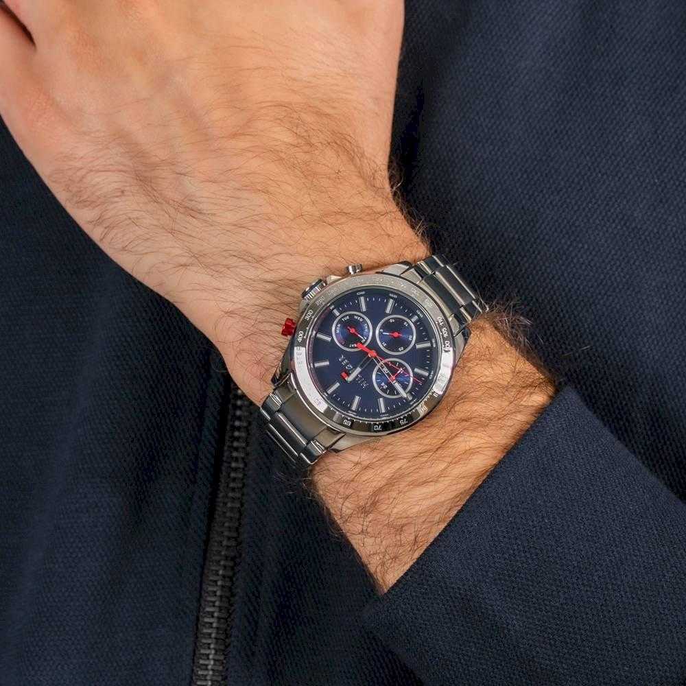 Tommy Hilfiger Blue Dial Men's Chronograph Watch- TH1791228