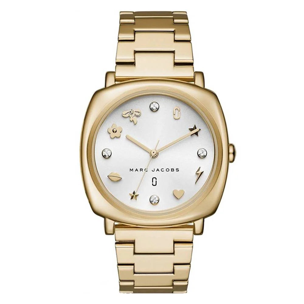 Marc Jacobs Mandy Gold Colour Ladies Watch- MJ3573