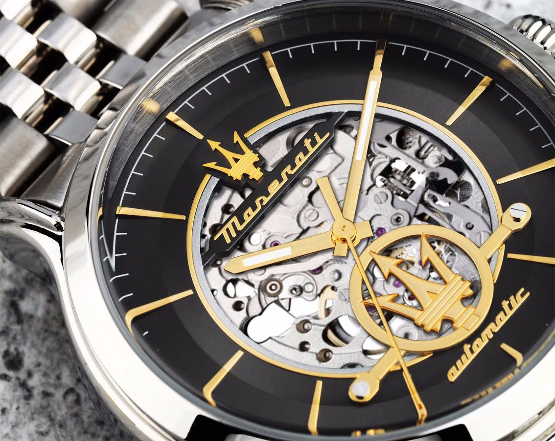 Maserati Epoca Automatic D.Gun Dial Ss Br Men's Watch - R8823118015
