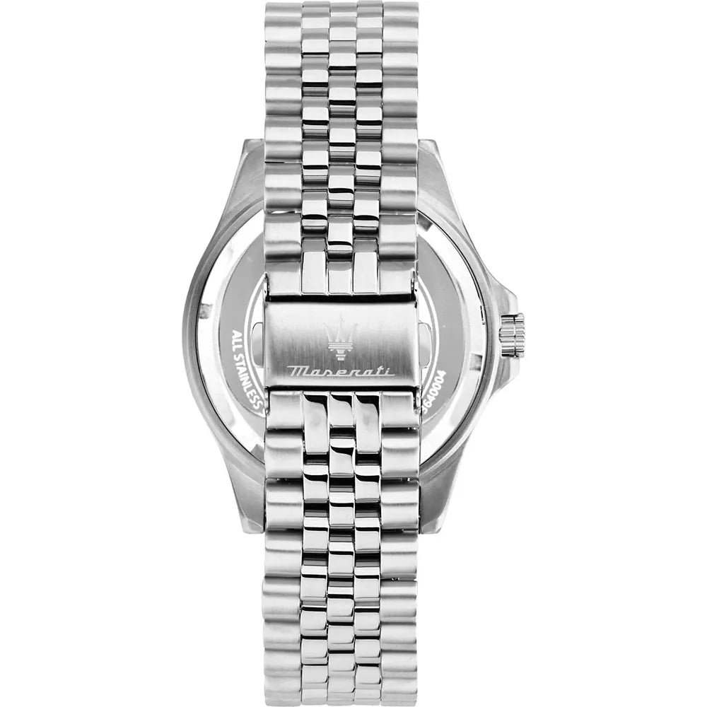 Maserati Sfida Grey Dial Stainless steel with date Men's Watch - R8853140010