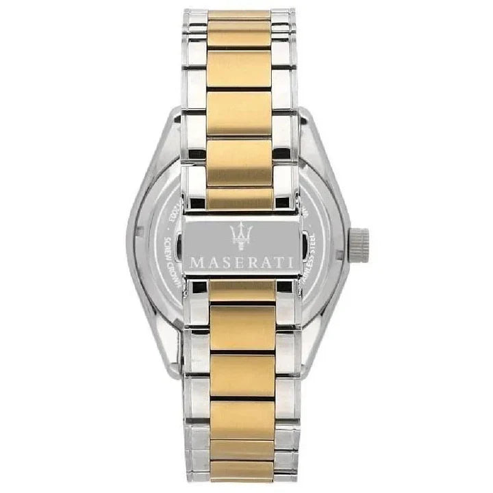 Maserati Dual Tone Skeleton Dial Men's Mechanical Watch- R8823112003