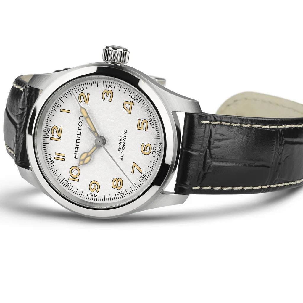 Hamilton Khaki Field Murph 38mm White Dial Men's Watch- H70405710