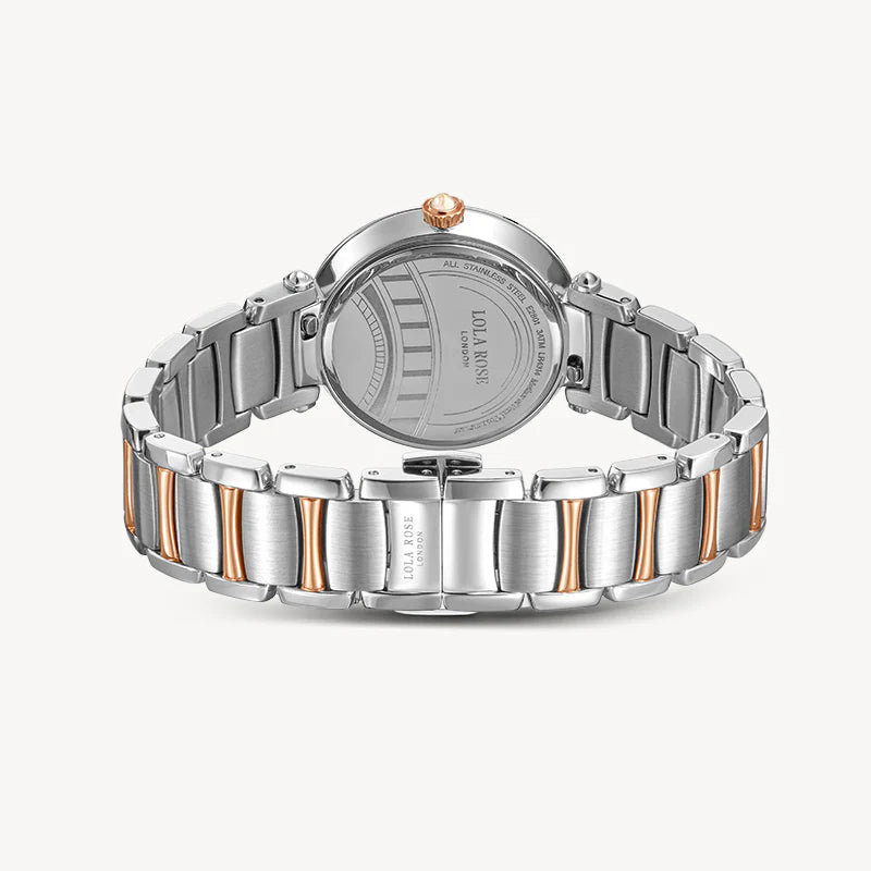 Lola Rose Arch Bridge Mother of Pearl Dial Ladies Watch- LR4314