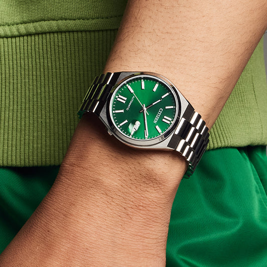 Citizen Tsuyosa Green Dial Men's Watch- NJ0150-81X