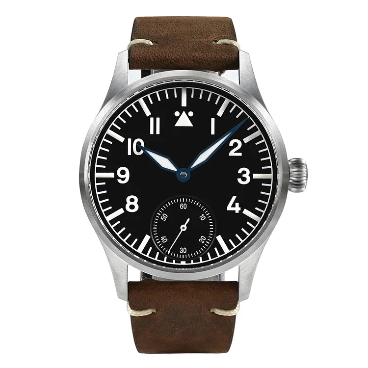 San Martin 41mm Classic Pilot Men Automatic Watch- SN0117G