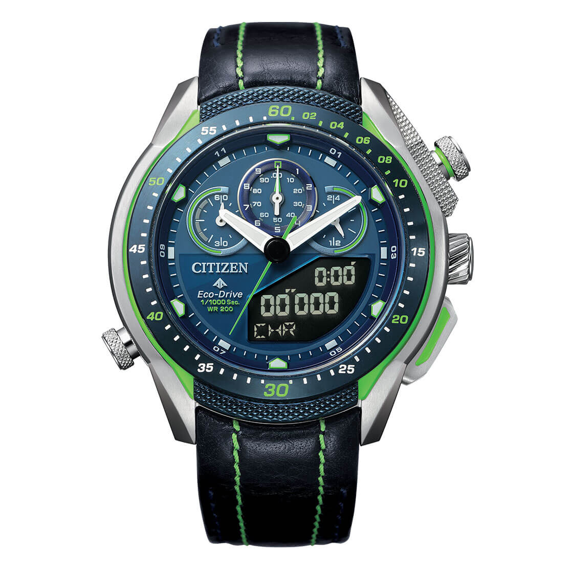 Citizen Eco Drive Men's Blue Dial Watch- JW0148-12L