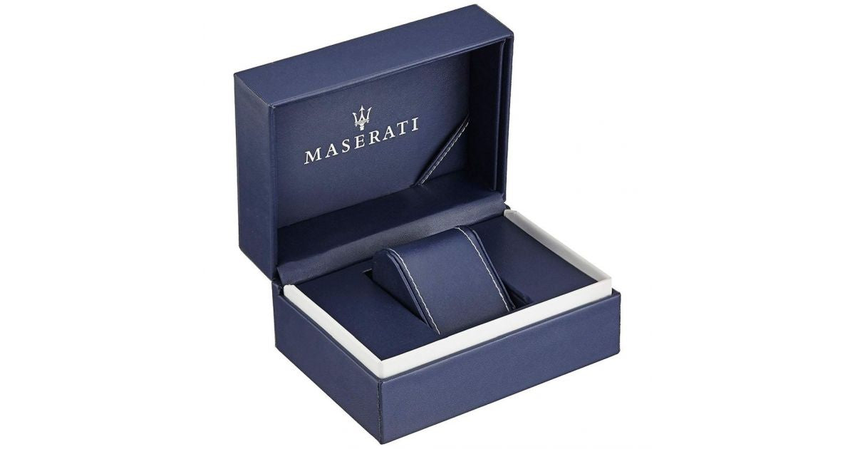 Maserati Black Dial Men's Chronograph Watch- R8871621014