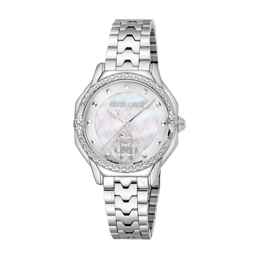 Roberto Cavalli Classic Silver Ladies Watch - RV1L225M0041