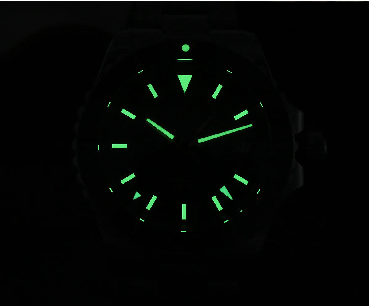 San Martin 39mm Diver GMT Men's Watch - SN0136