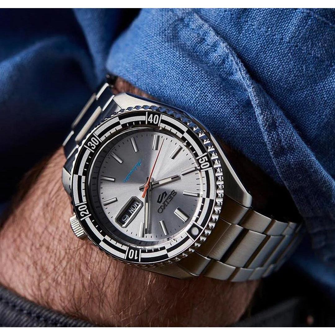 Seiko 5 Sports Retro Colour Men's Watch - SRPK09K1