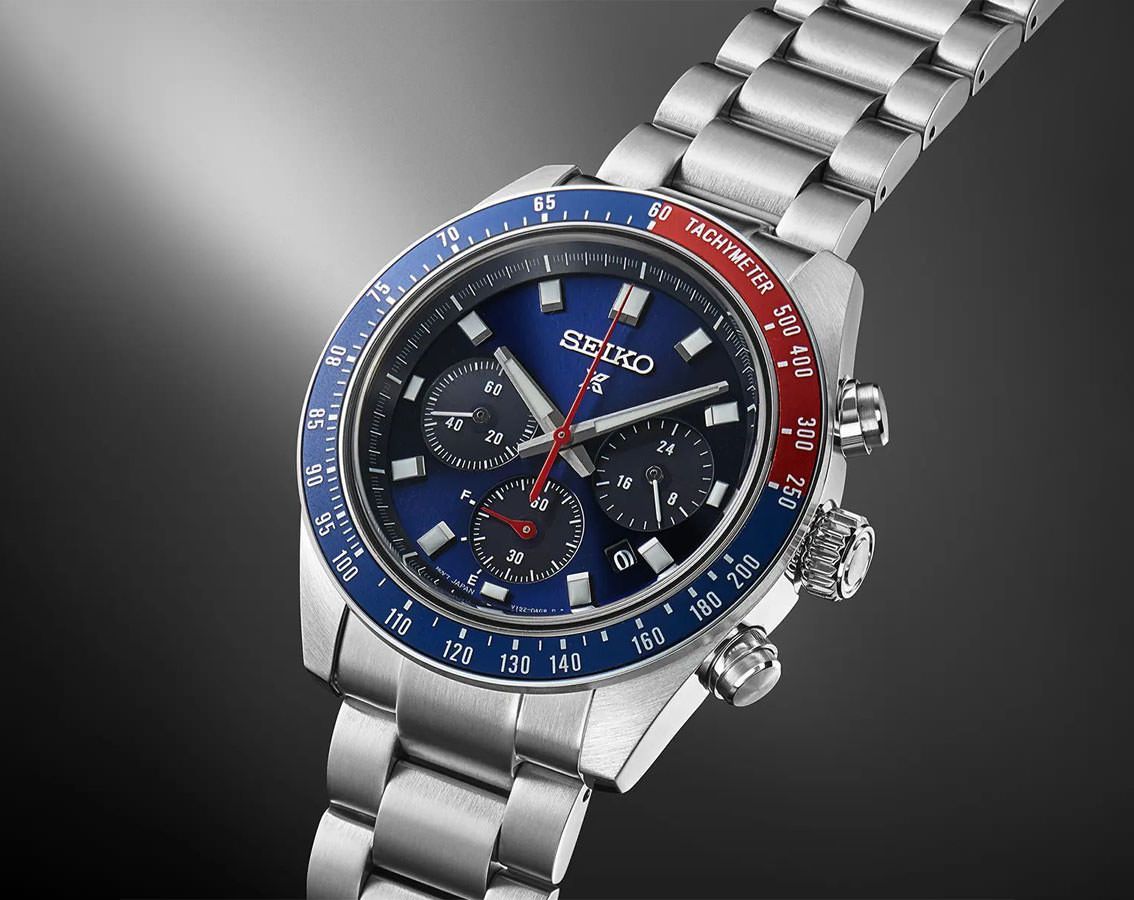 Seiko Prospex Speedtimer 'Go Large' Solar Men's Watch - SSC913P1