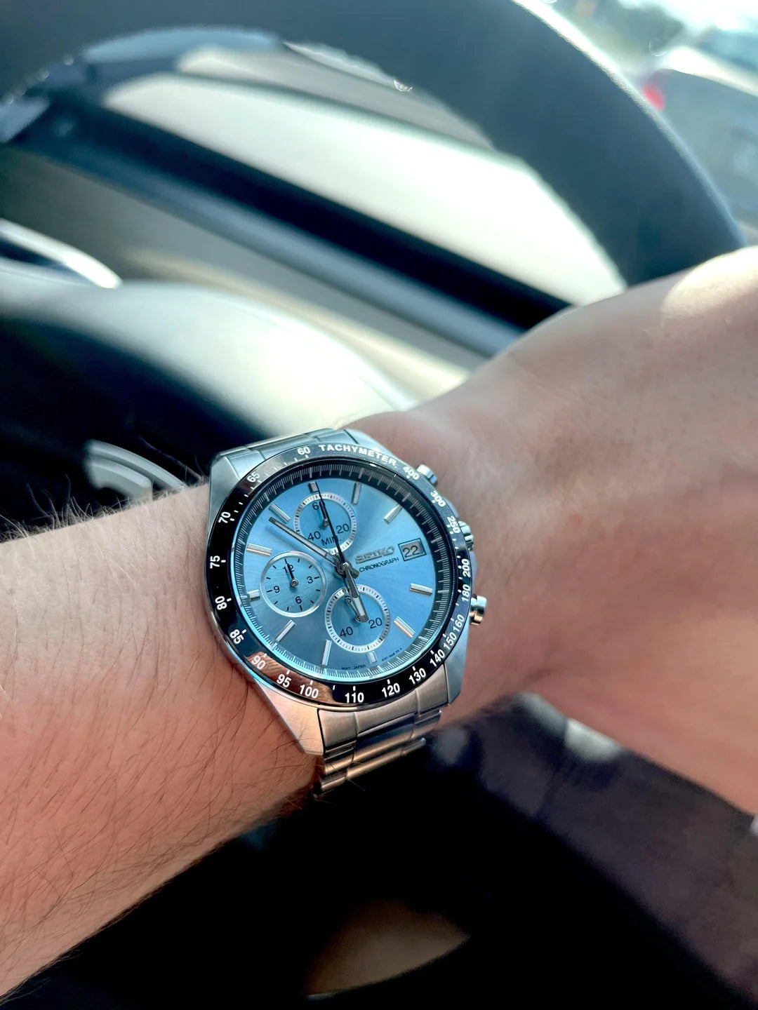 Seiko Spirit Quartz Chronograph Men's Watch - SBTR029
