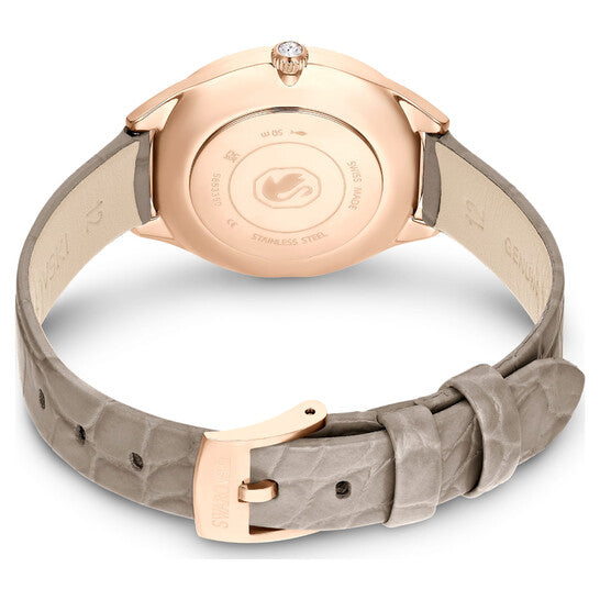Swarovski Attract Quartz Crystal Silver Dial Ladies Watch - 5653350