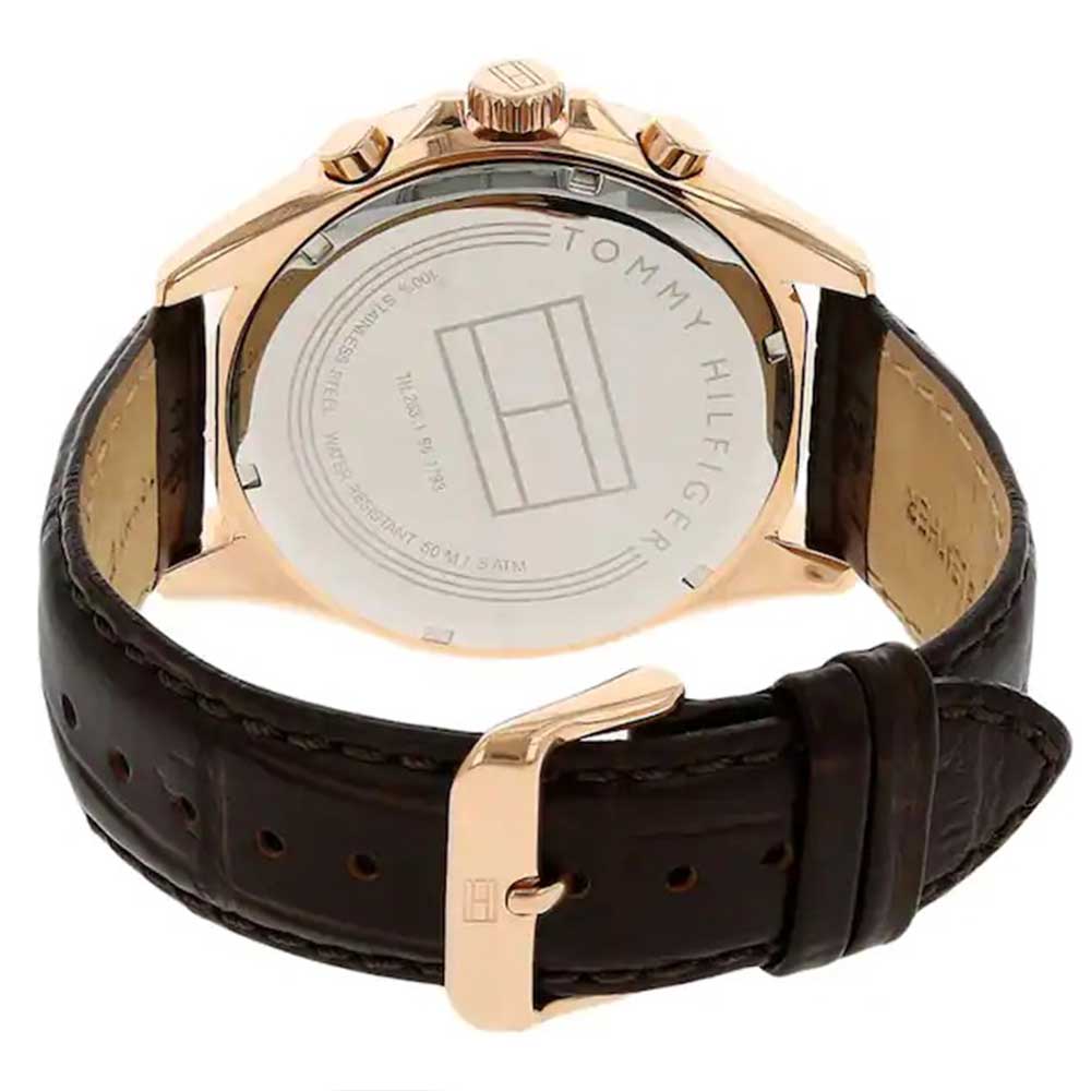Tommy Hilfiger Luke Leather Strap Men's Multifunction Watch- TH1791118