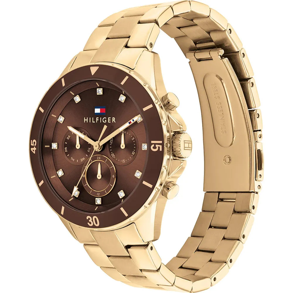 Tommy Hilfiger Brown Dial Ladies Watch - 1782709