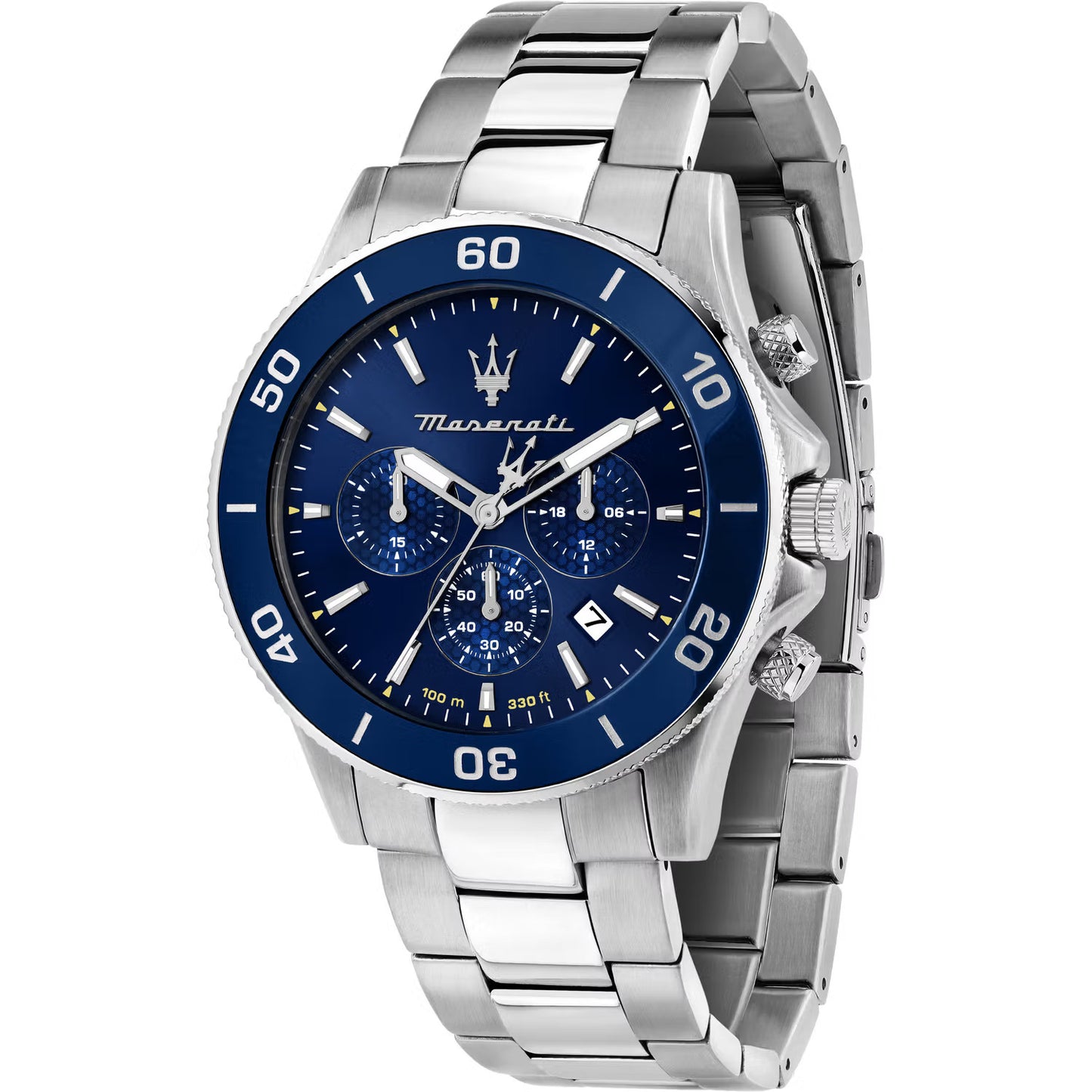 Maserati Blue Dial Men's Chronograph Watch- R8873600002
