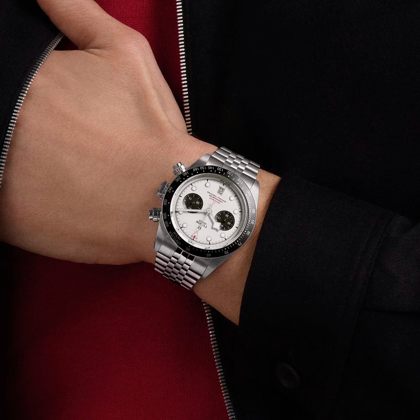 Tudor Black Bay Chrono Panda Dial Men's Watch - m79360n-0014