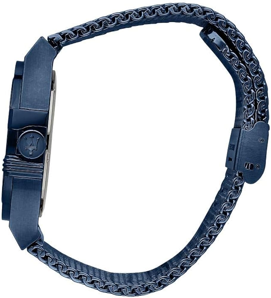 Maserati Potenza Mesh Chain All Blue Men's Watch- R8853108008