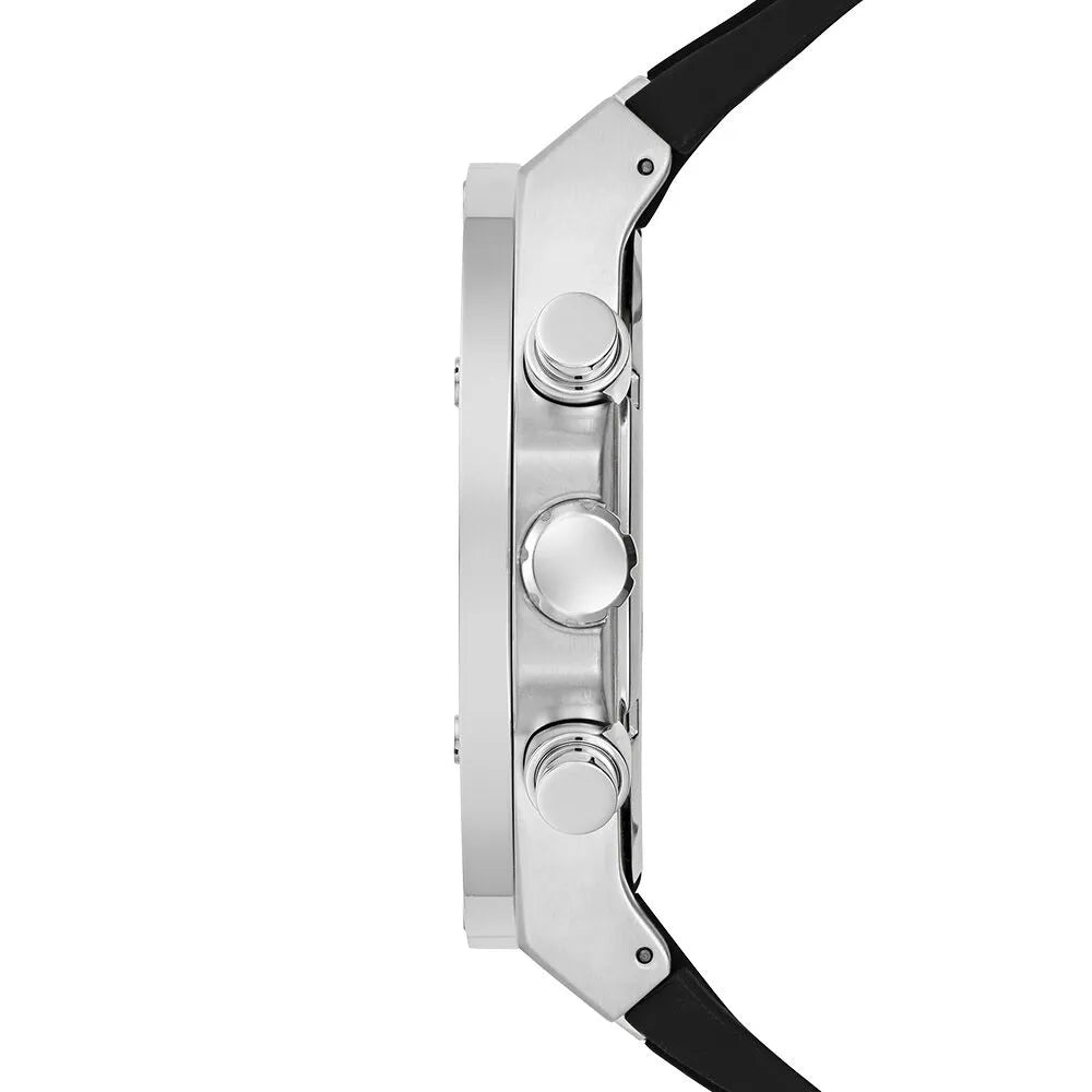 Guess Black Rubber Strap Multifunction Men's Watch- GW0417G3