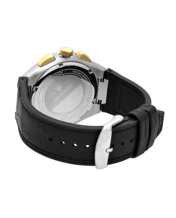 Maserati Triconic Silicone Strap Men's chronograph Watch - R8871639004