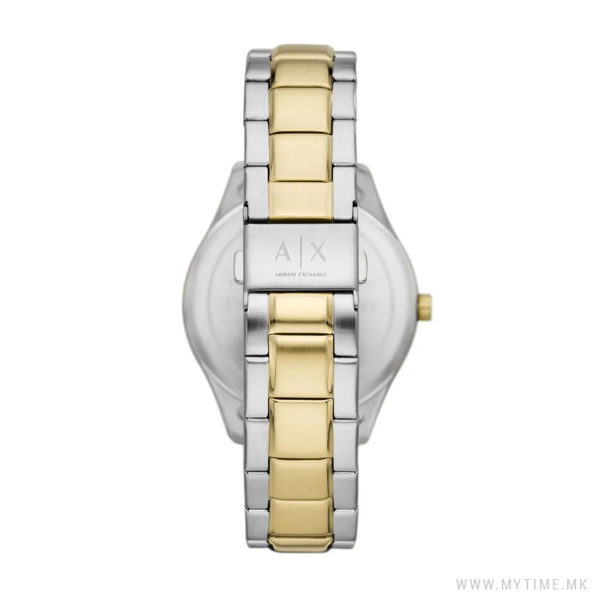 Armani Exchange Dual Tone Multifunction Black Dial Men's Watch- AX1865