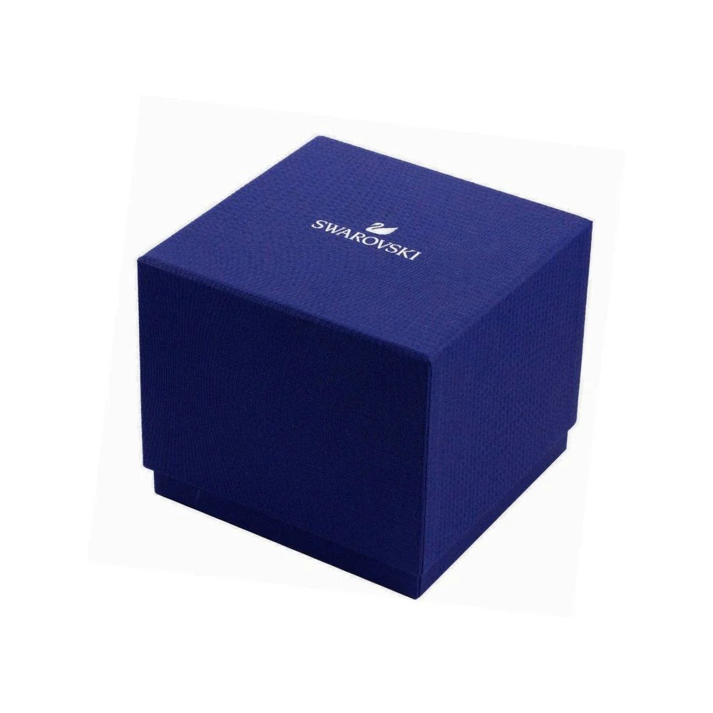 Swarovski Uptown Rectangle Shape Grey Dial Ladies Watch- 5547716