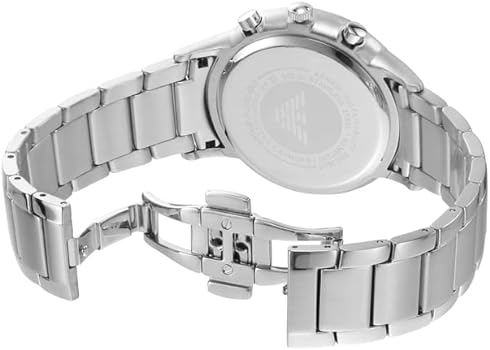 Emporio Armani Green Dial Stainless Steel Men's Chronograph Watch- AR11507