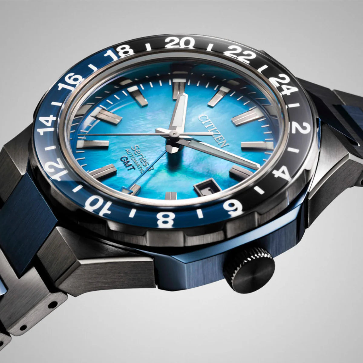 Citizen Series 8 GMT 100th Anniversary Limited Edition of 2200 pieces- NB6036-52N