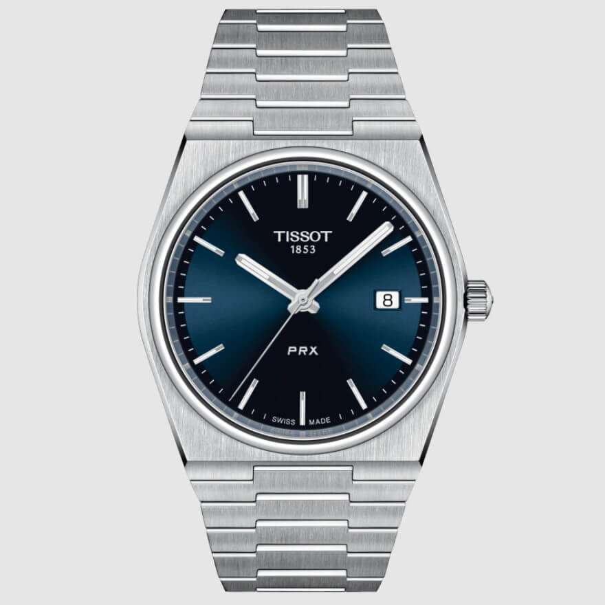 Tissot PRX Blue Dial Men's Quartz Watch- T137.410.11.041.00