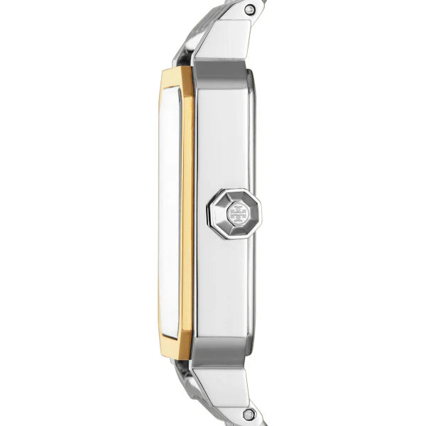 Tory Burch Robinson Dual Tone Stainless Steel Strap Ladies Watches-TBW1501