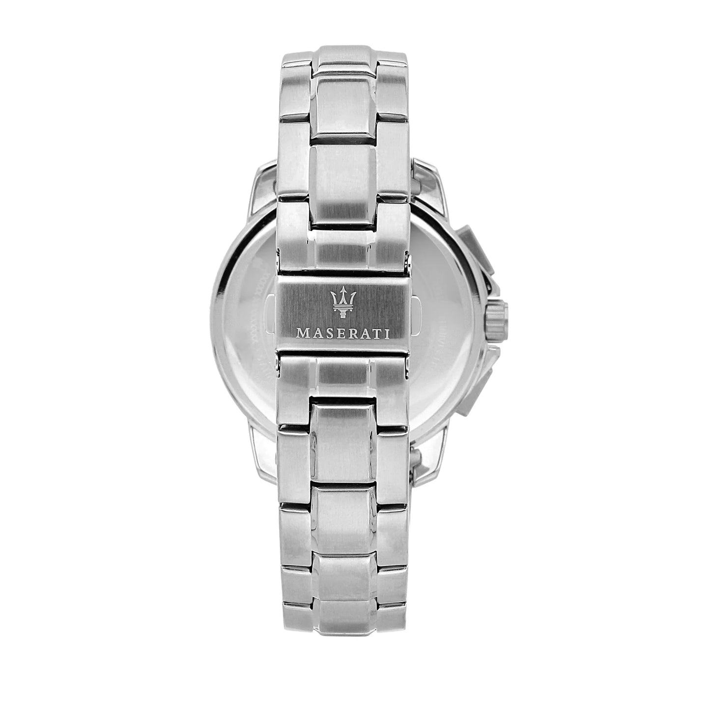 Maserati Solar Blue Dial Men's Chronograph Watch- R8873645004