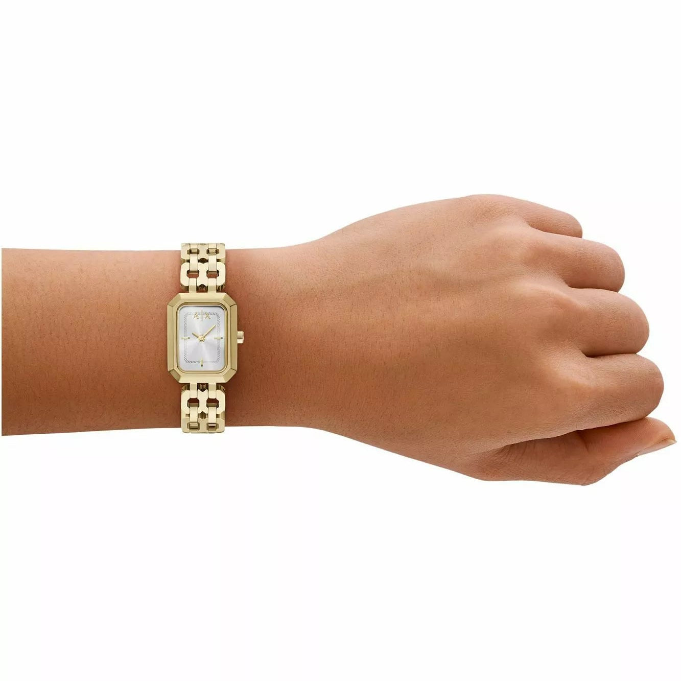 Armani Exchange Faye Two-Hand Gold-Tone Ladies Watch - AX5811