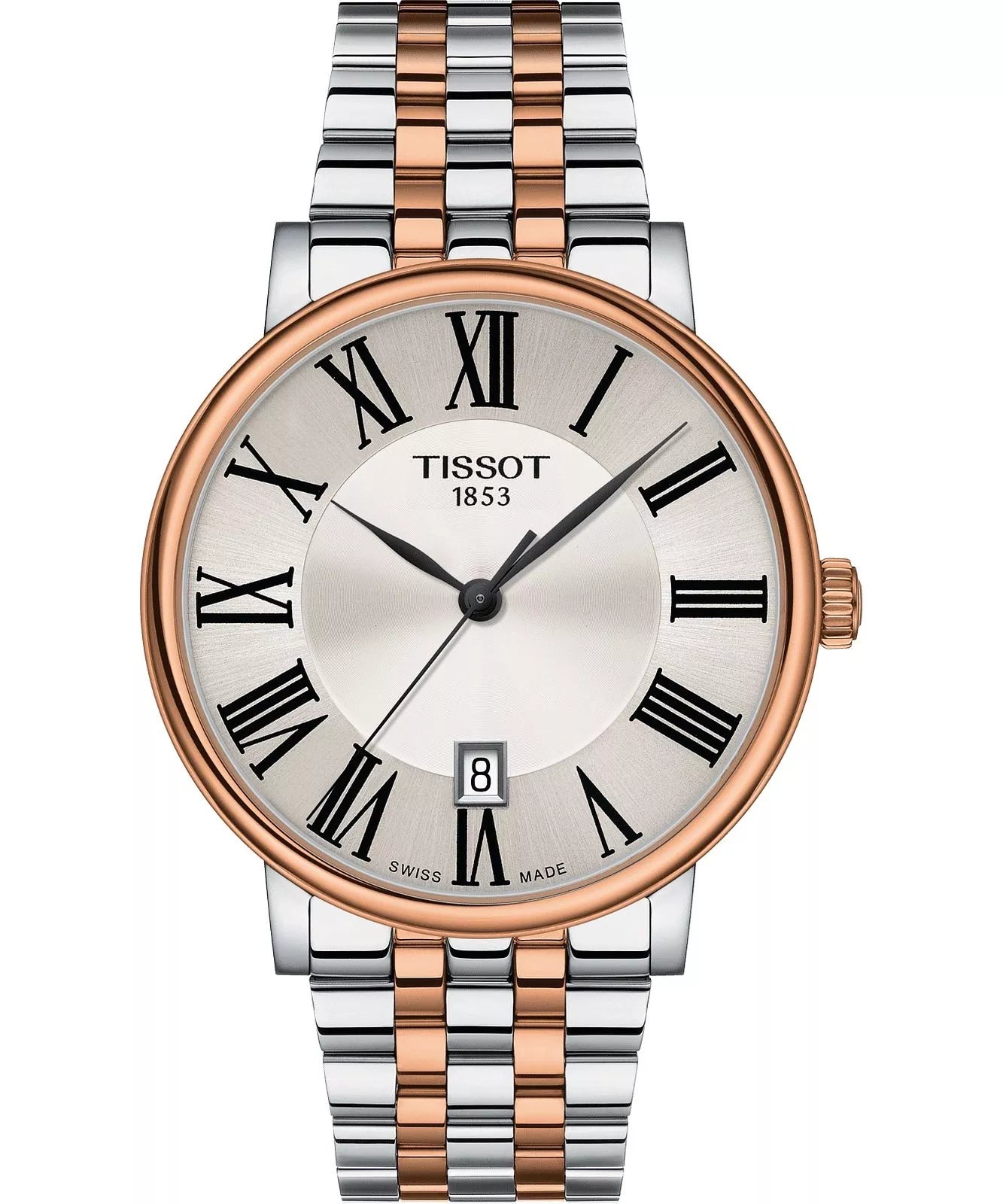 Tissot Carson Premium Dual Tone Men's Watch- T122.410.22.033.00