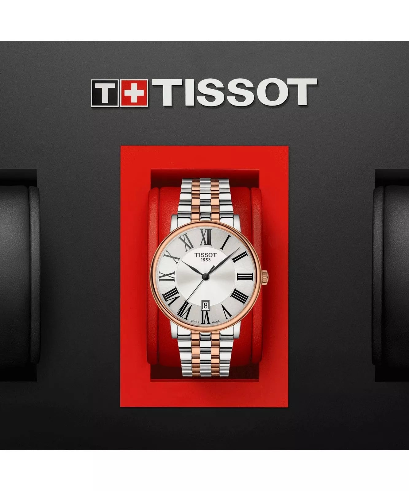 Tissot Carson Premium Dual Tone Men's Watch- T122.410.22.033.00