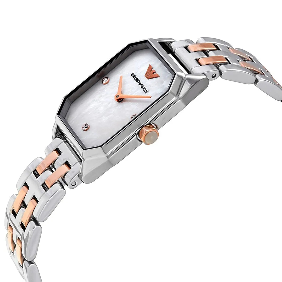 Emporio Armani Gioia Mother Of Pearl Dial Ladies Watch -AR11146