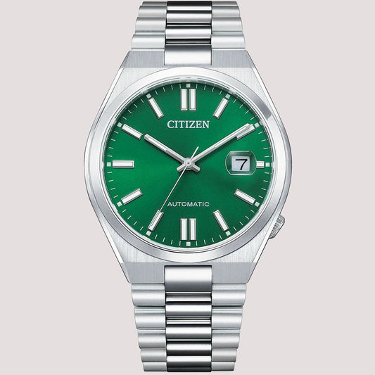 Citizen Tsuyosa green dial watch