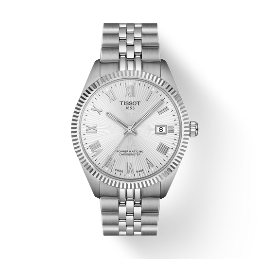 Tissot Ballade Powermatic 80 White Dial Men's Watch - T156.408.11.033.00