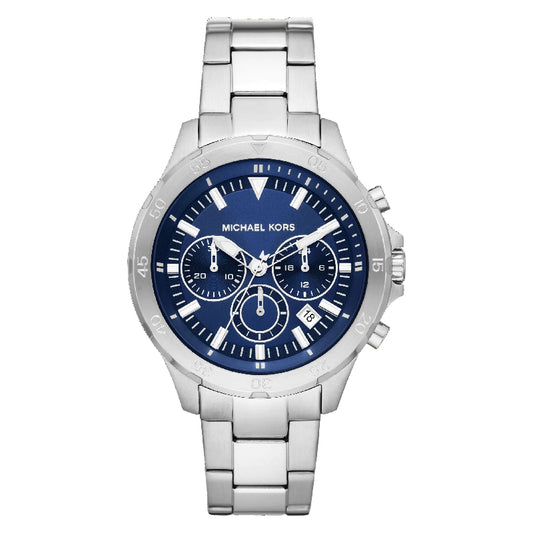 Michael Kors Men's Greyson Chronograph Blue Dial Men's Watch- Mk9107