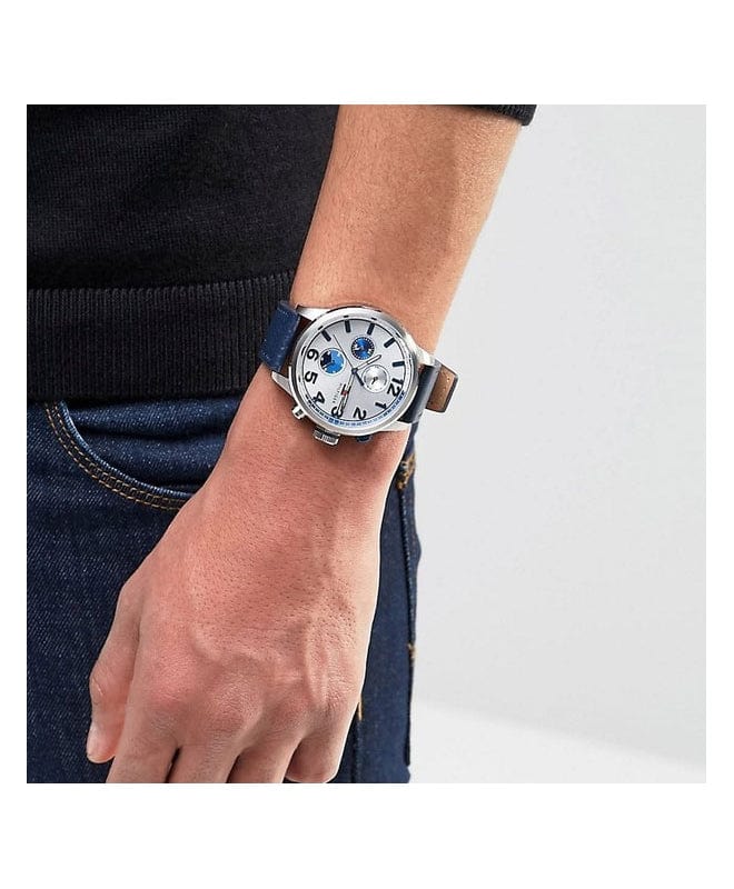 Tommy Hilfiger Men's Blue Chronograph Watch- 1791240