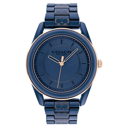 Coach Preston Navy Ceramic Women's Watch - 14503773