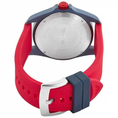 Emporio Armani Silicone Strap Red Men's Watch- AR11219