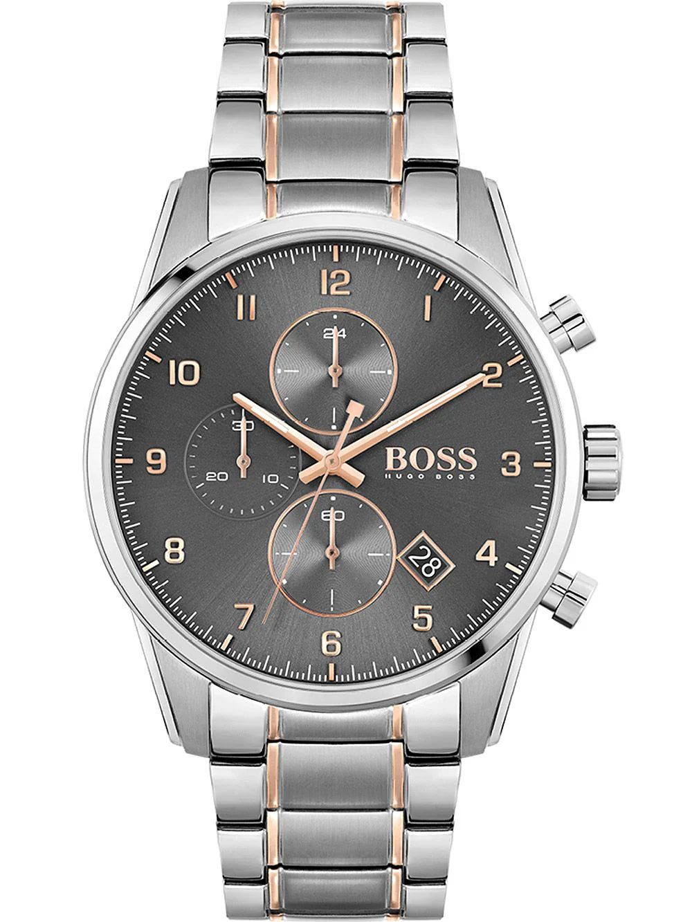 Hugo Boss Skymaster Dual Tone Men's Chronograph Watch- 1513789