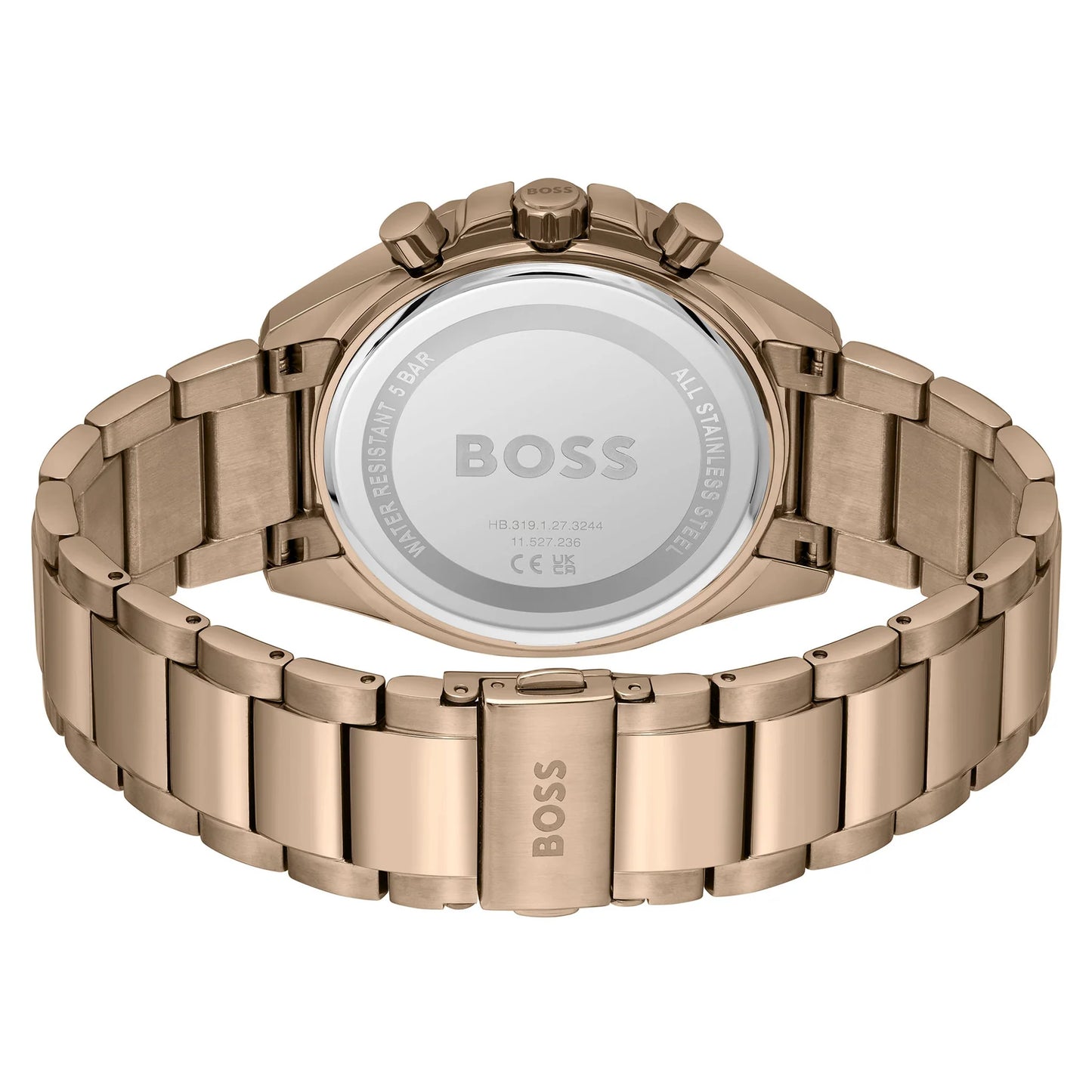 Hugo Boss Olive Green Dial Chronograph Men's Watch - 1514019